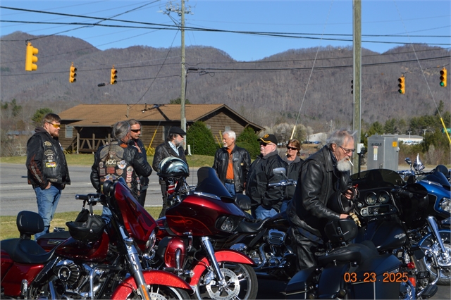 2025 March 23 Sarah's Caffeine and Chaos Ride Photos at Smoky Mountain HOG
