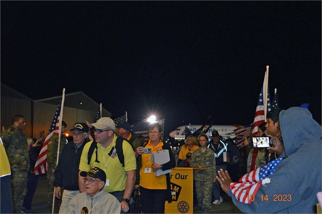 2023 Oct 14 Honor Fight Welcome Home Photos at Smoky Mountain HOG