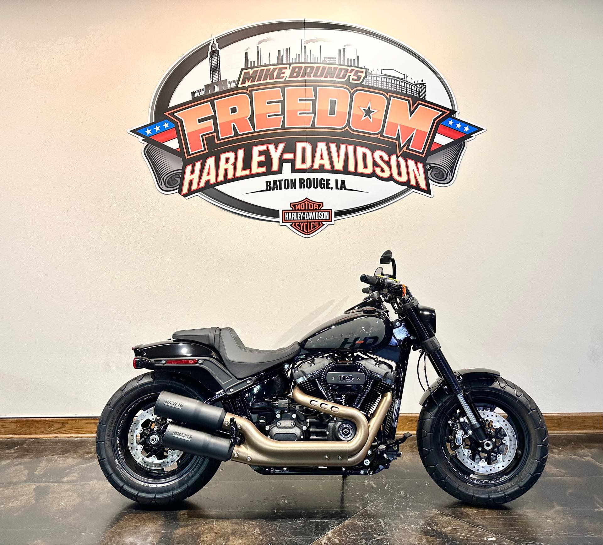 2022 Harley-Davidson Softail Fat Bob 114 at Mike Bruno's Freedom Harley-Davidson