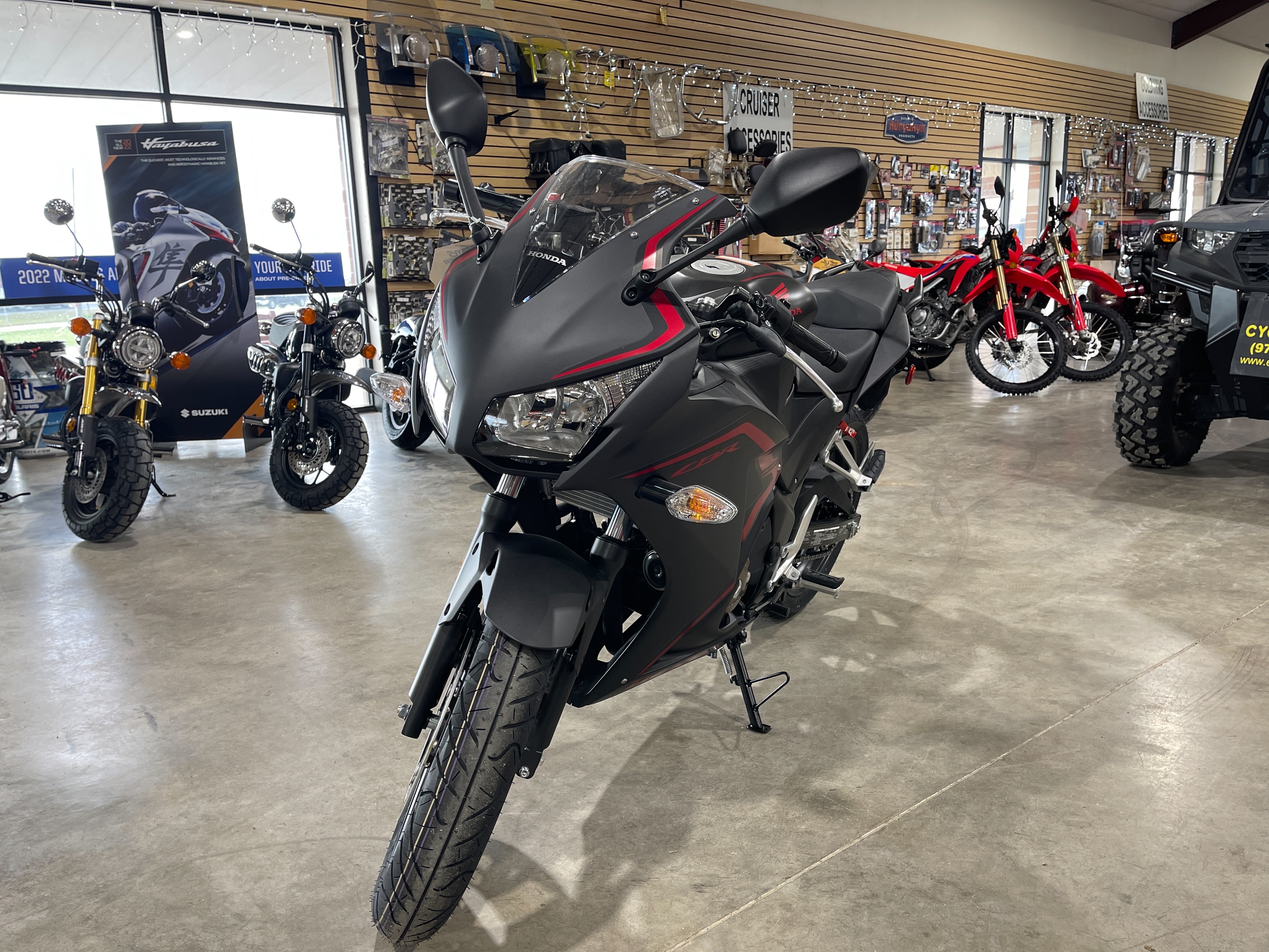 2021 Honda CBR300R Base at El Campo Cycle Center