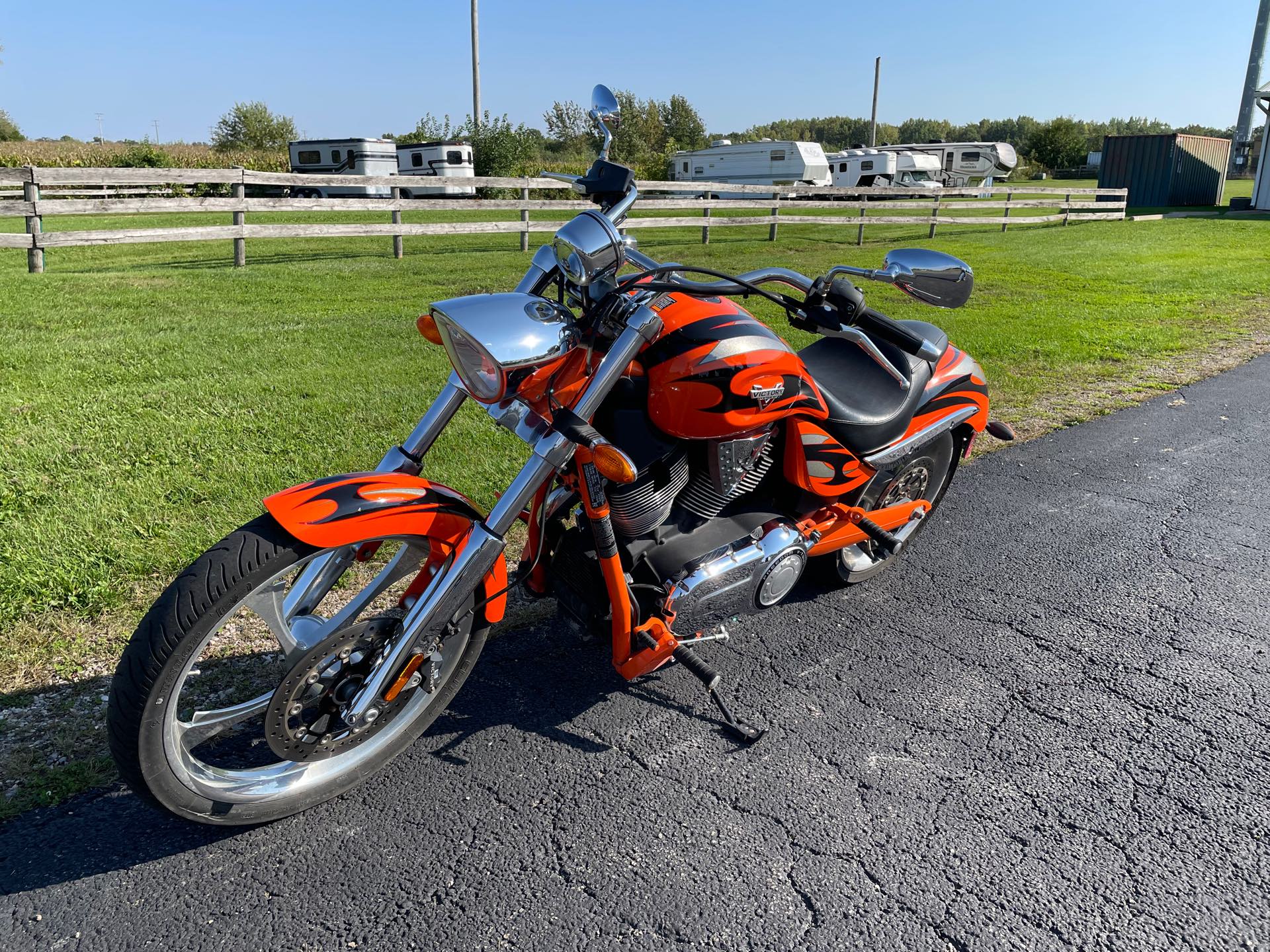 2013 Victory Jackpot Base at Randy's Cycle