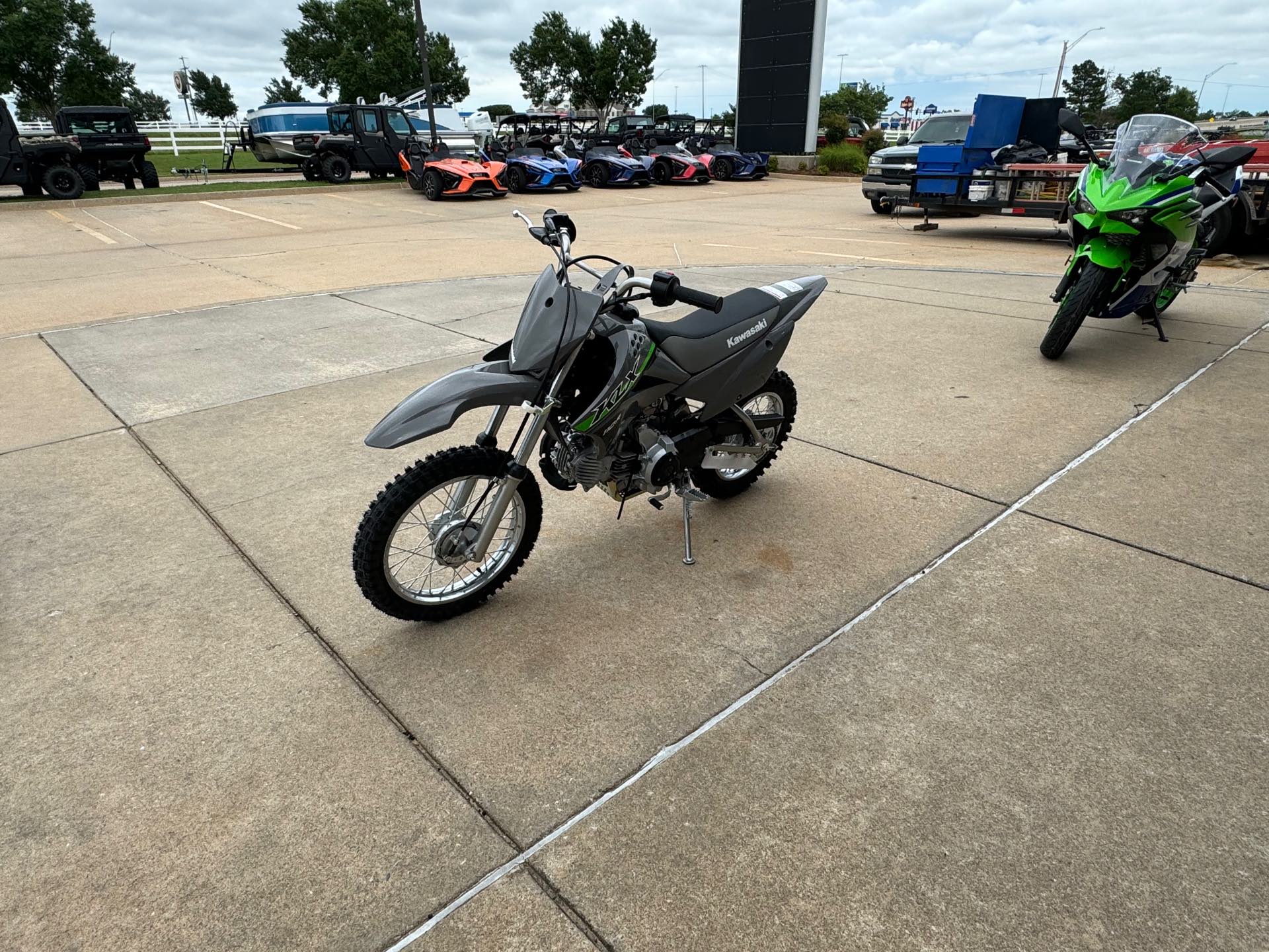 2024 Kawasaki KLX 110R at Shawnee Motorsports & Marine