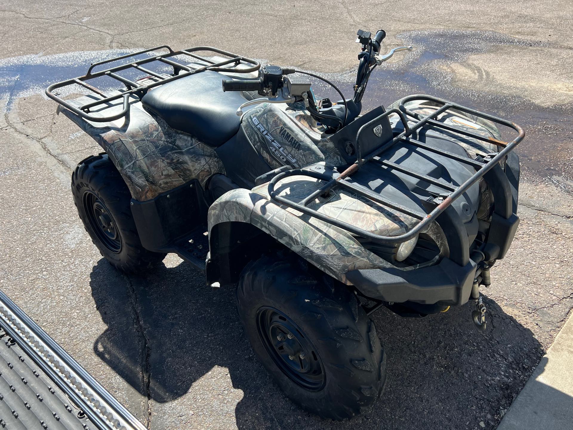 2014 Yamaha Grizzly 450 Auto 4x4 EPS at Interlakes Sport Center