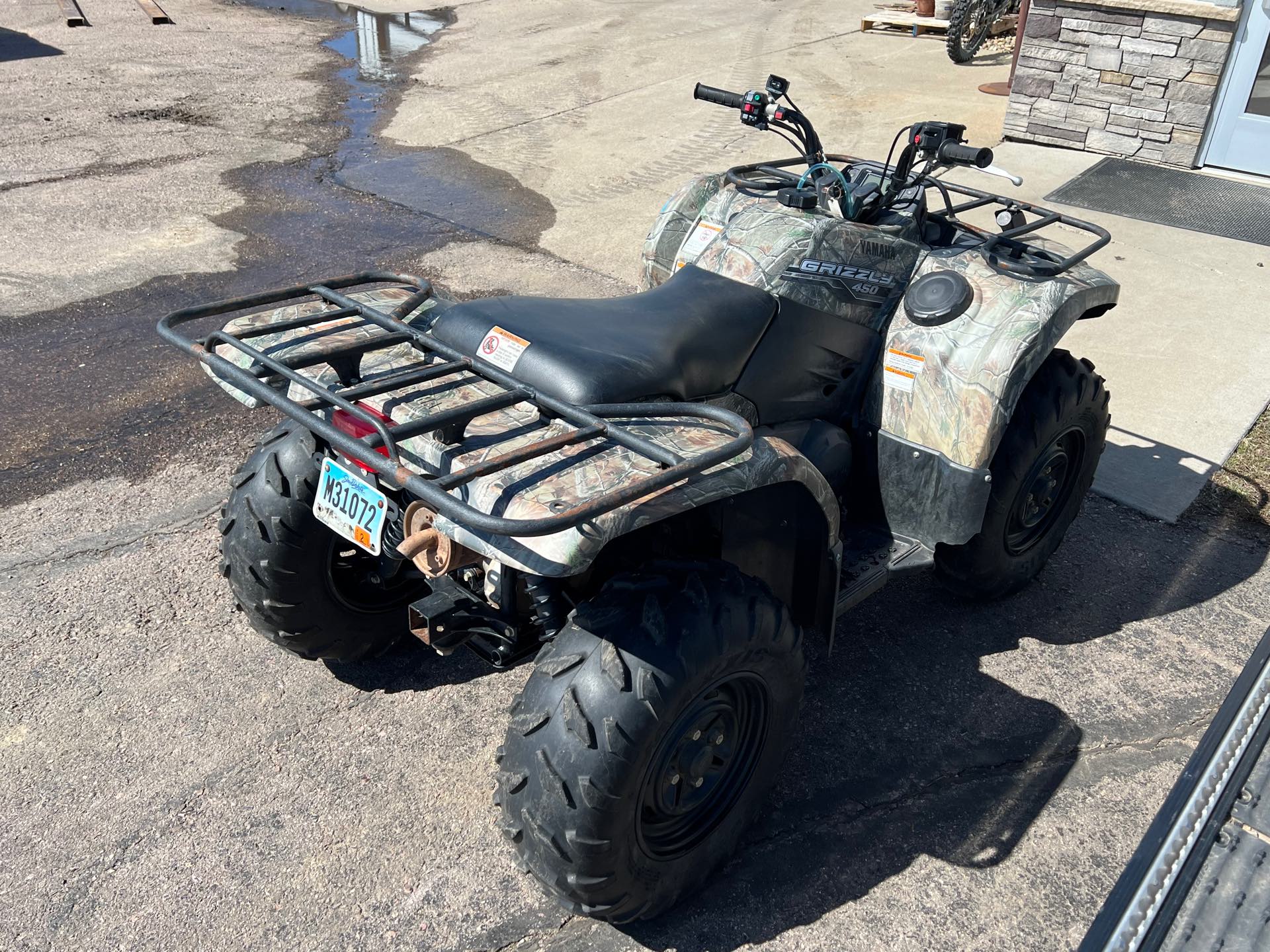 2014 Yamaha Grizzly 450 Auto 4x4 EPS at Interlakes Sport Center