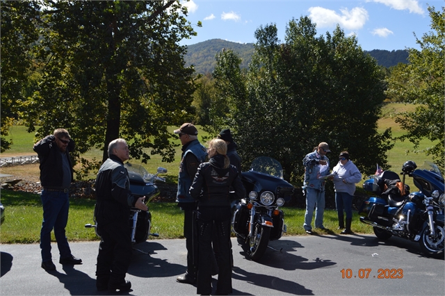 2023 Oct 07 Ride Around Lake James Photos at Smoky Mountain HOG