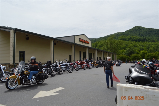 2025 May 24  H-D of Asheville Memorial Day Event w/ SMHOG photo at Smoky Mountain HOG