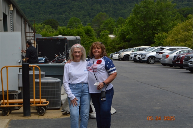 2025 May 24  H-D of Asheville Memorial Day Event w/ SMHOG photo at Smoky Mountain HOG