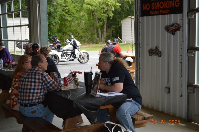 2025 May 24  H-D of Asheville Memorial Day Event w/ SMHOG photo at Smoky Mountain HOG