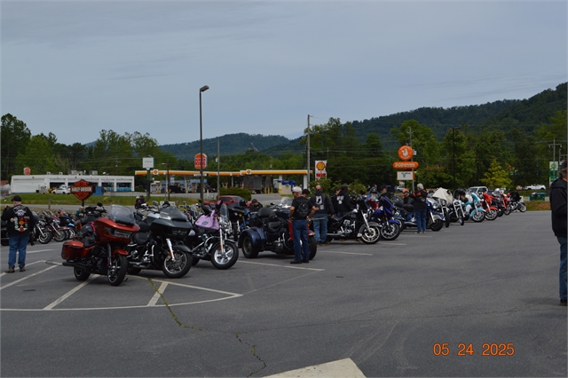 2025 May 24  H-D of Asheville Memorial Day Event w/ SMHOG photo at Smoky Mountain HOG