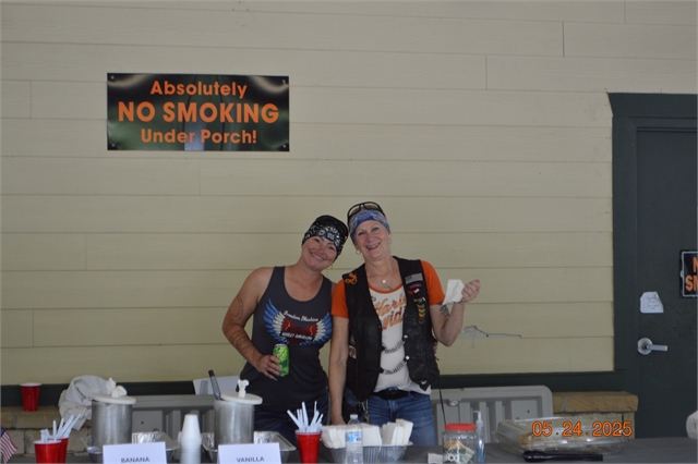 2025 May 24  H-D of Asheville Memorial Day Event w/ SMHOG photo at Smoky Mountain HOG