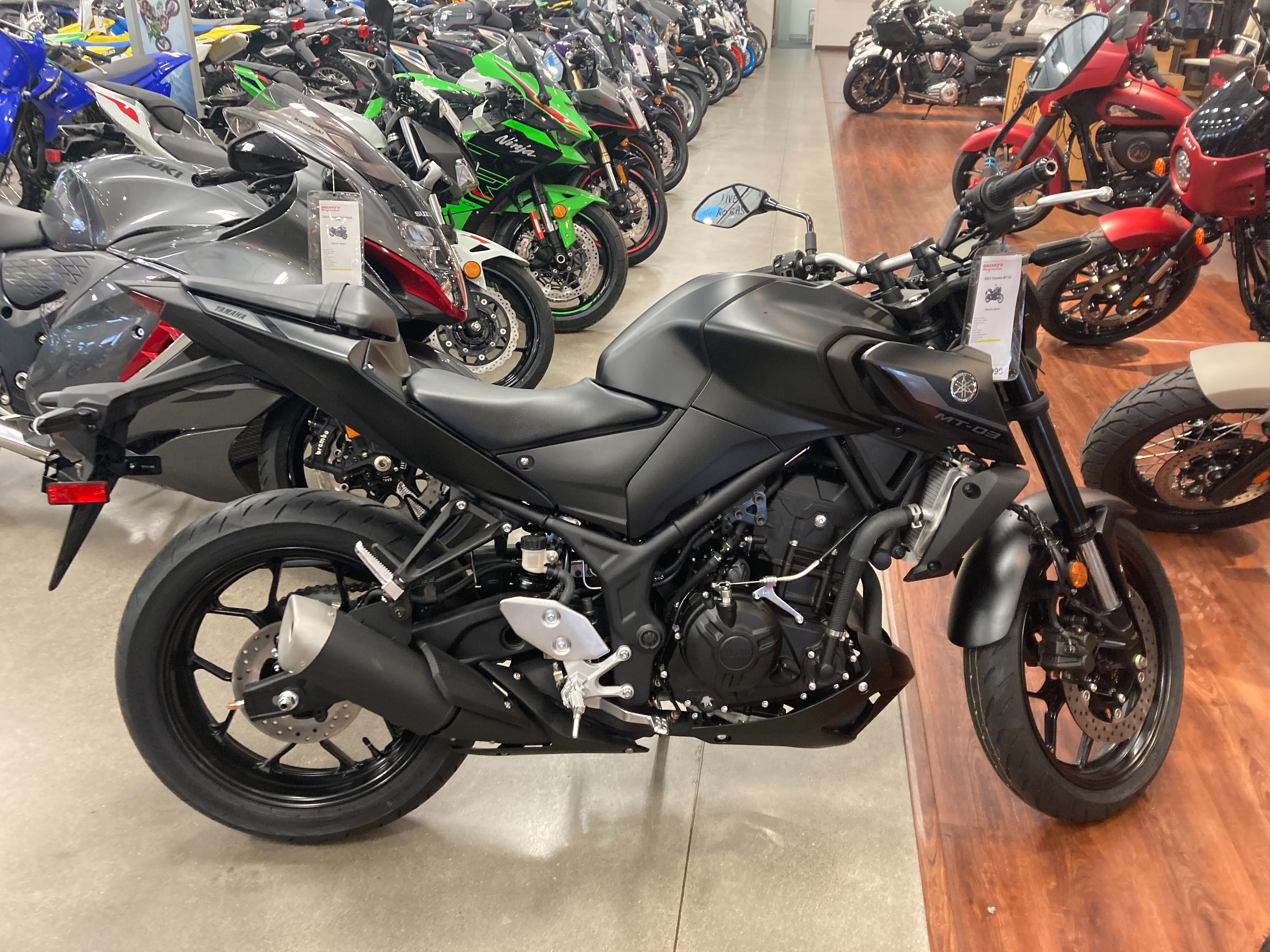 2023 Yamaha MT 03 at Brenny's Motorcycle Clinic, Bettendorf, IA 52722