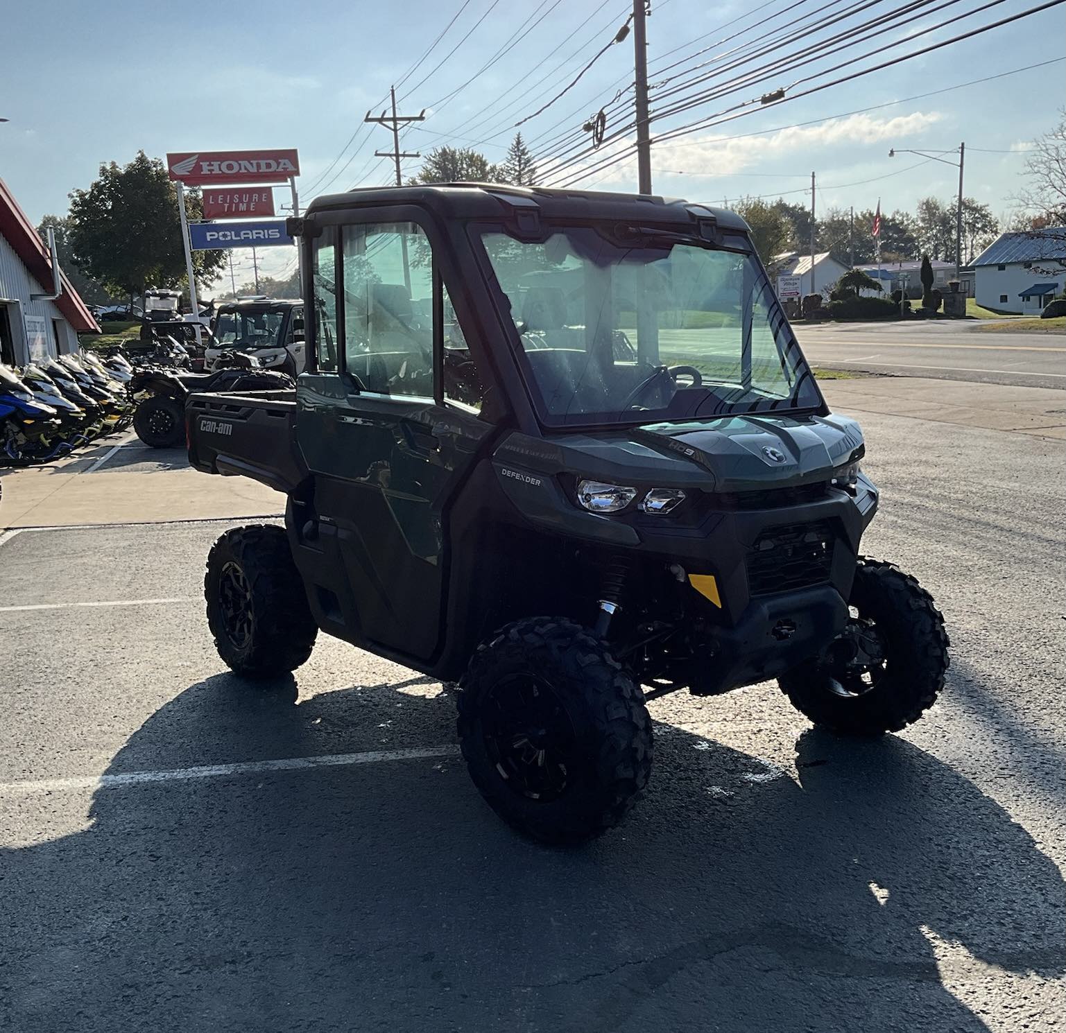 2024 Can-Am Defender DPS CAB HD9 at Leisure Time Powersports of Corry