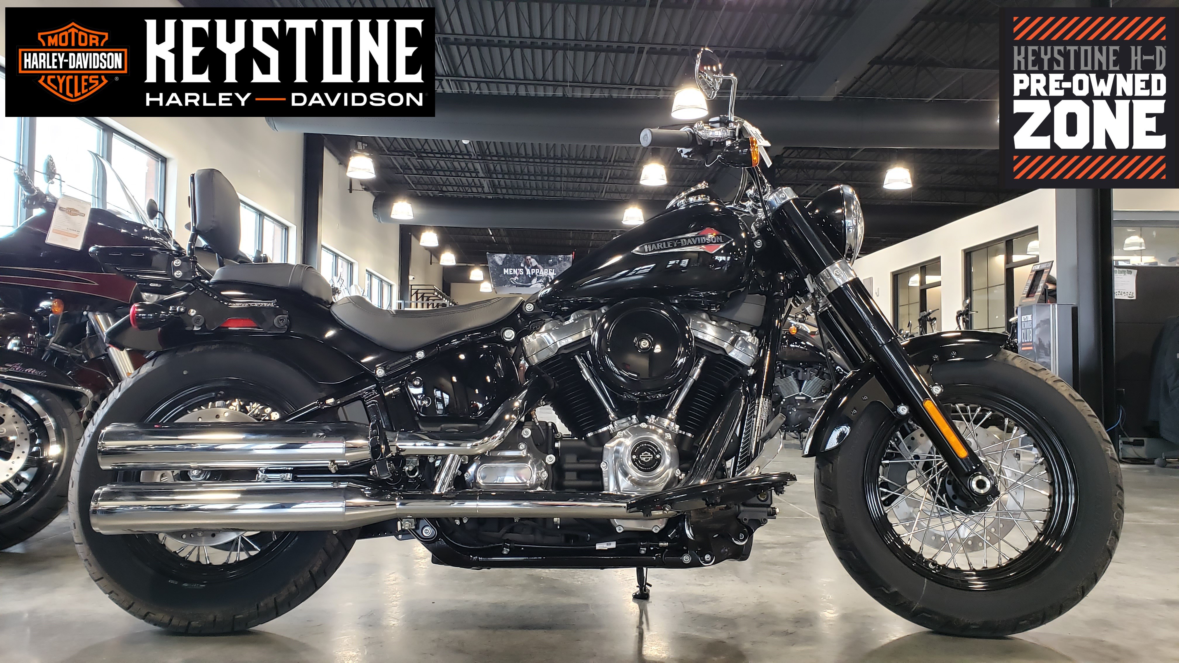 2021 Harley-Davidson Cruiser Softail Slim at Keystone Harley-Davidson