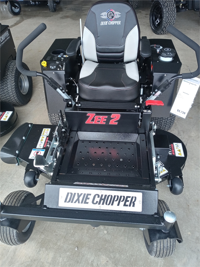 2023 Dixie Chopper Zee 2 at Patriot Golf Carts & Powersports