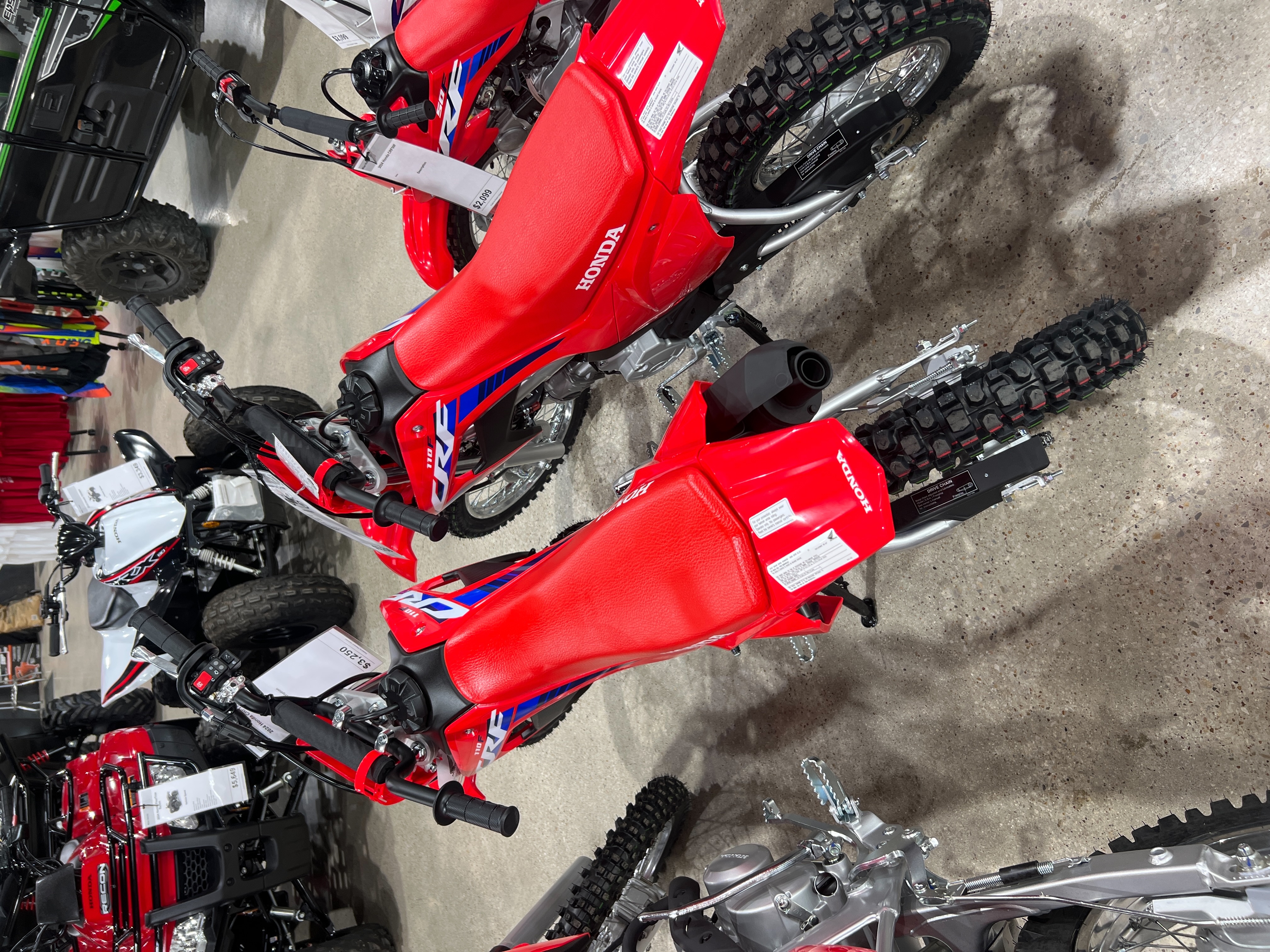 2024 Honda CRF110F at Wise Honda