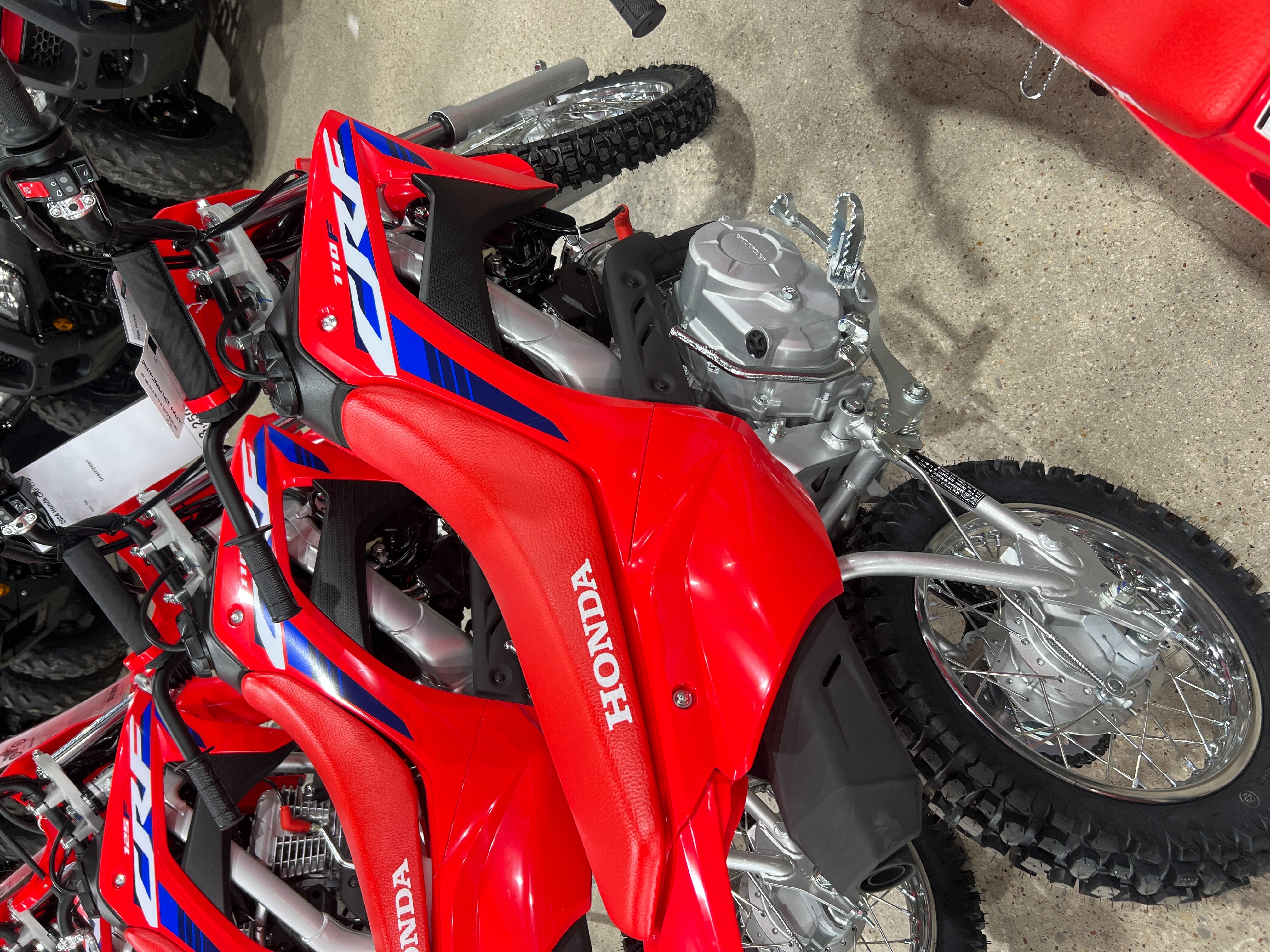 2024 Honda CRF110F at Wise Honda