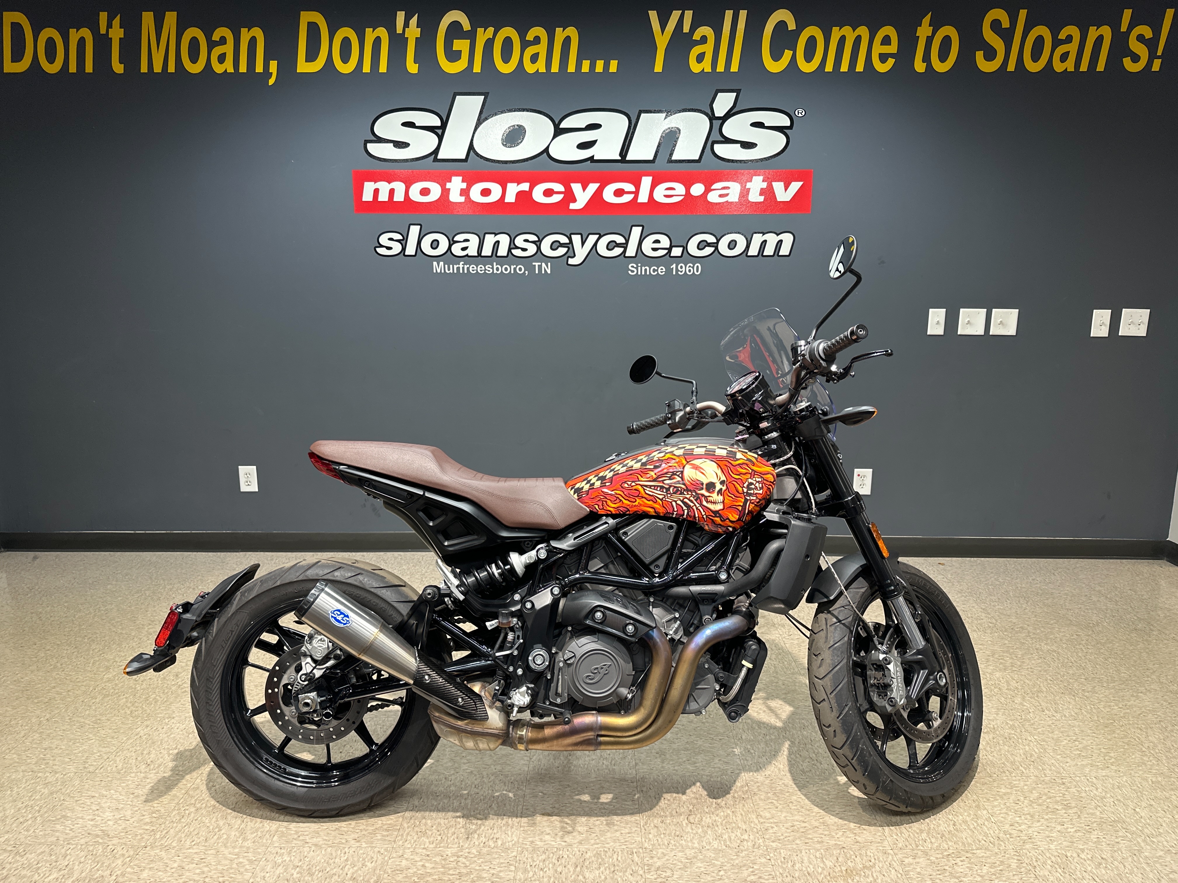2019 Indian Motorcycle FTR 1200 Base at Sloans Motorcycle ATV, Murfreesboro, TN, 37129