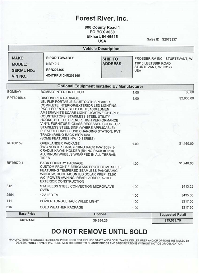 2022 Forest River No Boundaries NB19.2 at Prosser's Premium RV Outlet