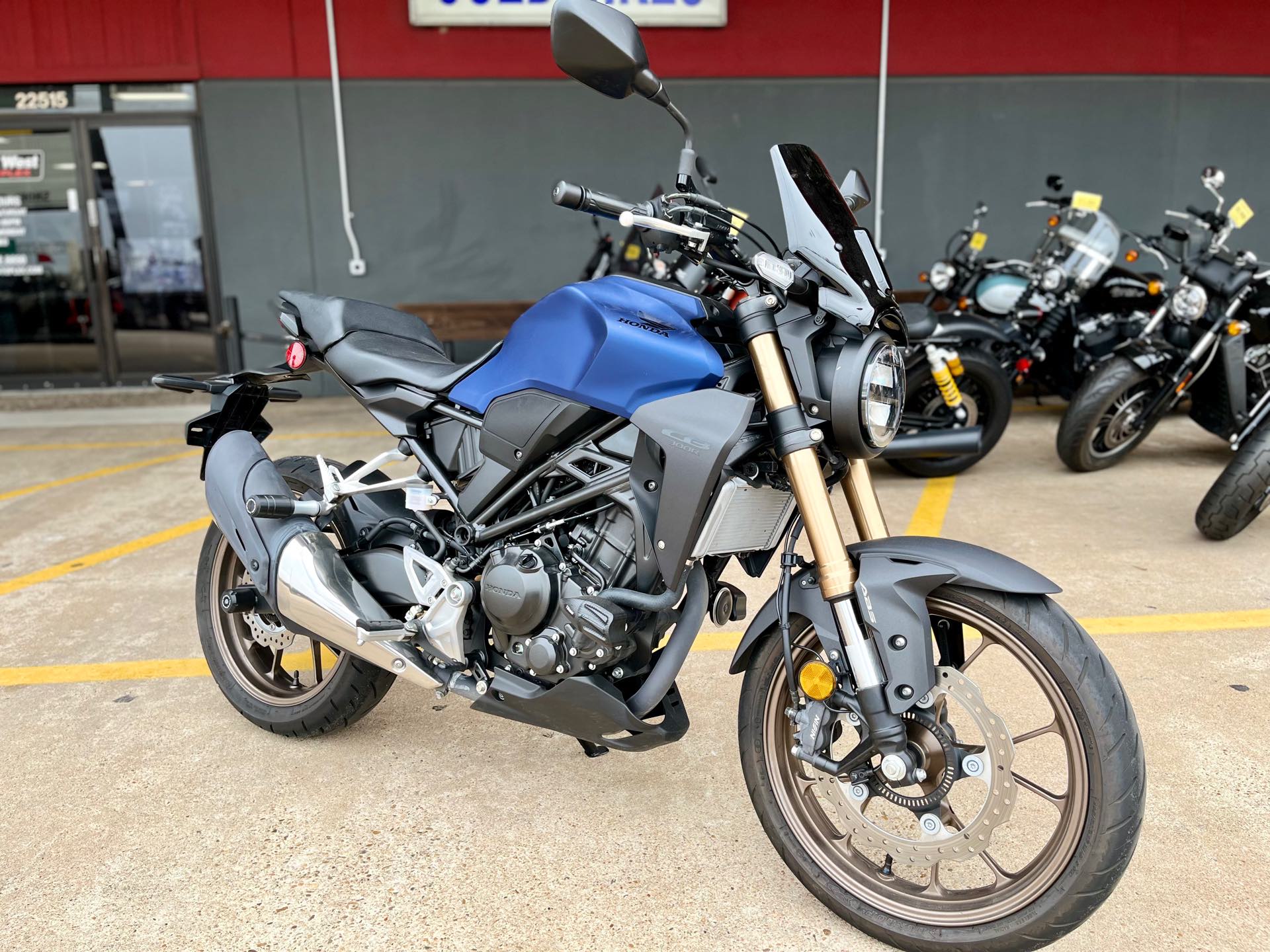 2021 Honda CB300R ABS at Wild West Motoplex