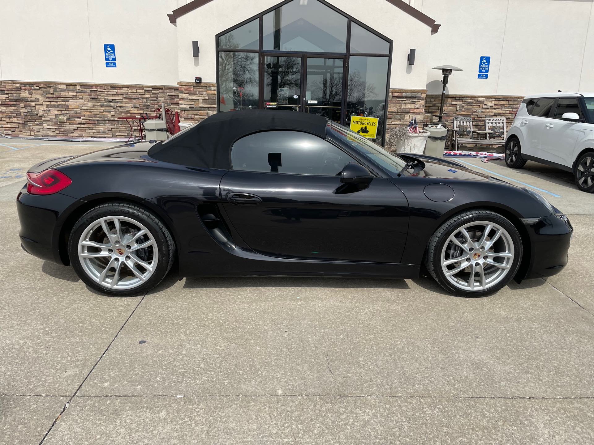 2013 PORSCHE Boxster at Head Indian Motorcycle