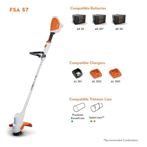 2024 STIHL FSA57-AK10 at McKinney Outdoor Superstore