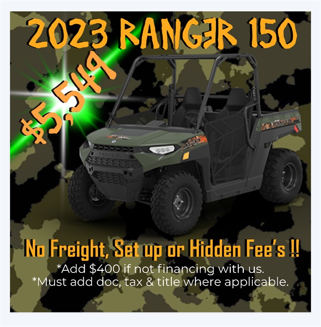 2023 Polaris Ranger 150 EFI at Pennington Polaris