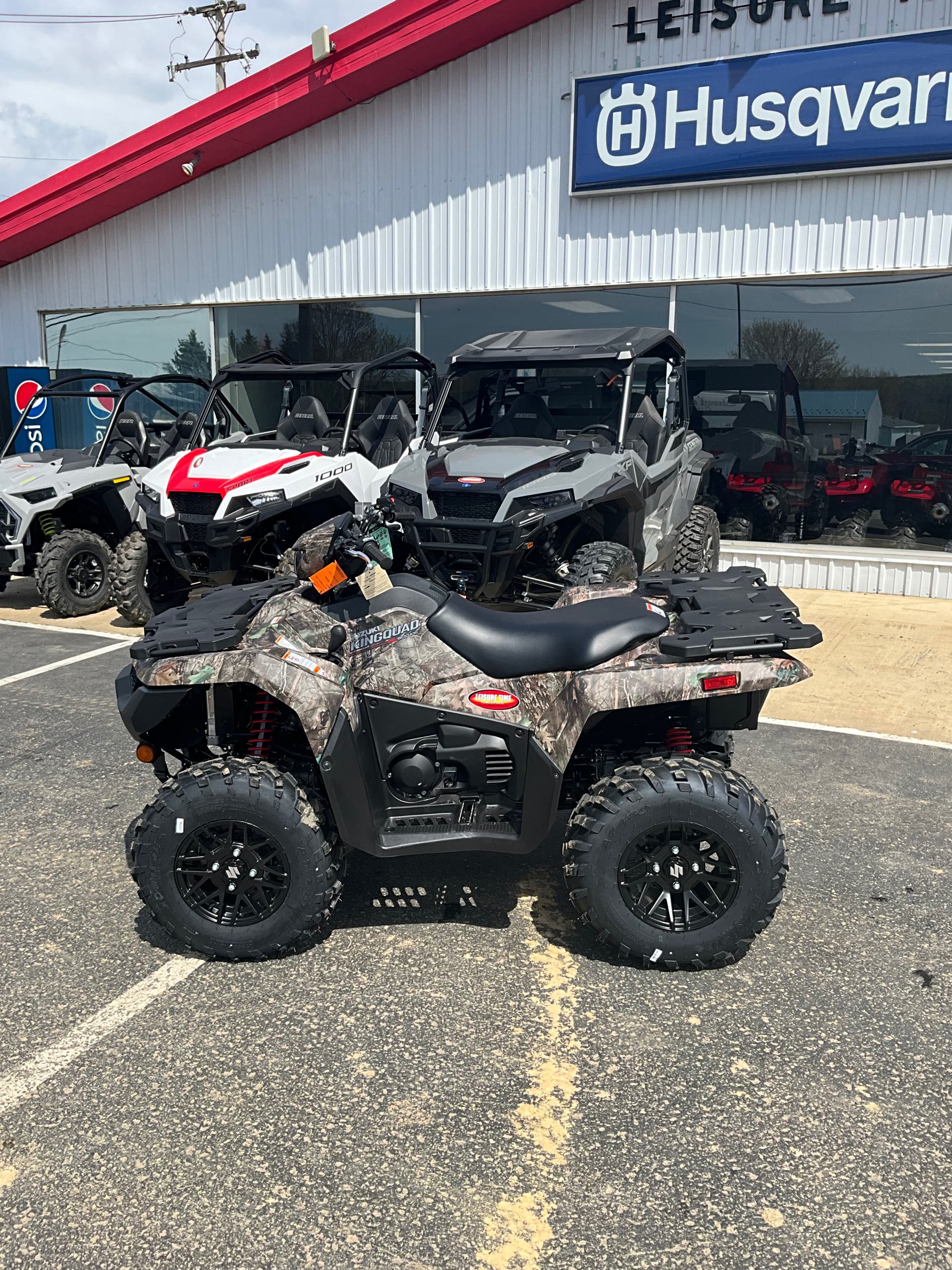 2023 Suzuki KingQuad 500 AXi Power Steering at Leisure Time Powersports of Corry