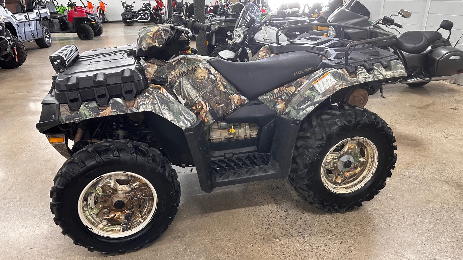 2014 Polaris Sportsman 550 EPS Polaris Pursuit Camo at ATVs and More