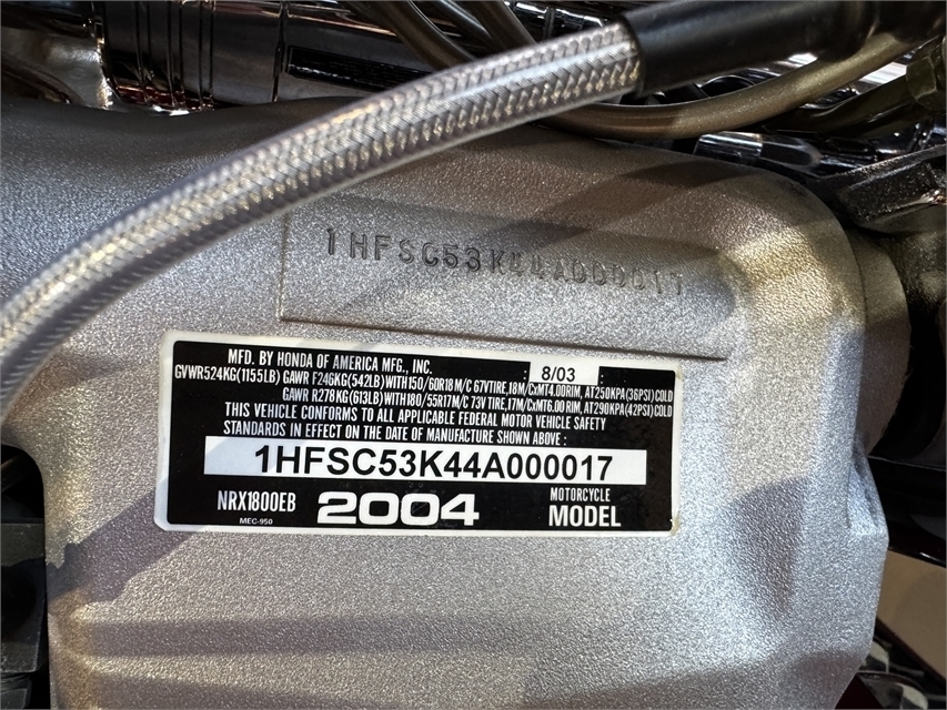 2004 HONDA NRX18EA RUNE at Martin Moto