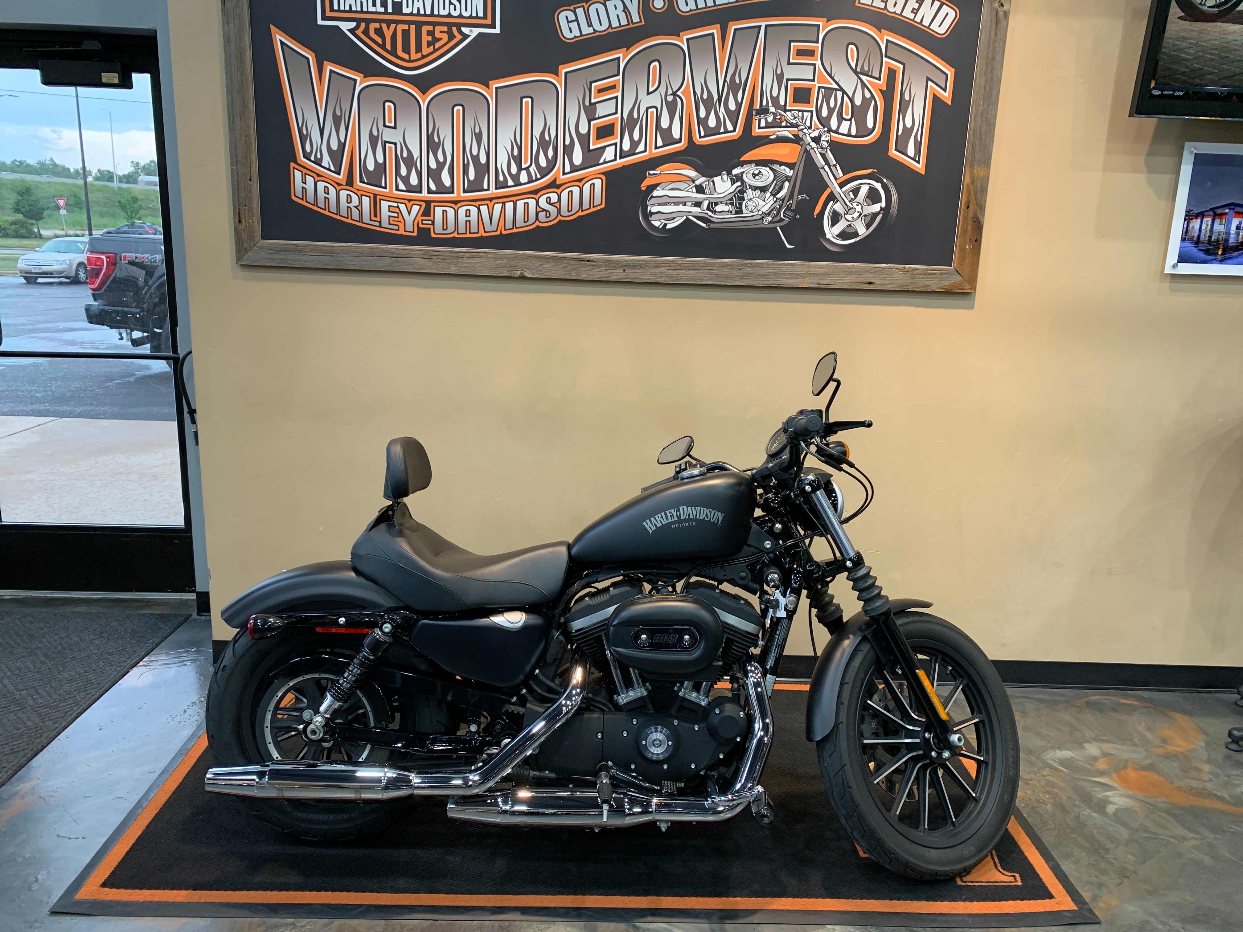 harley davidson iron 883 down payment