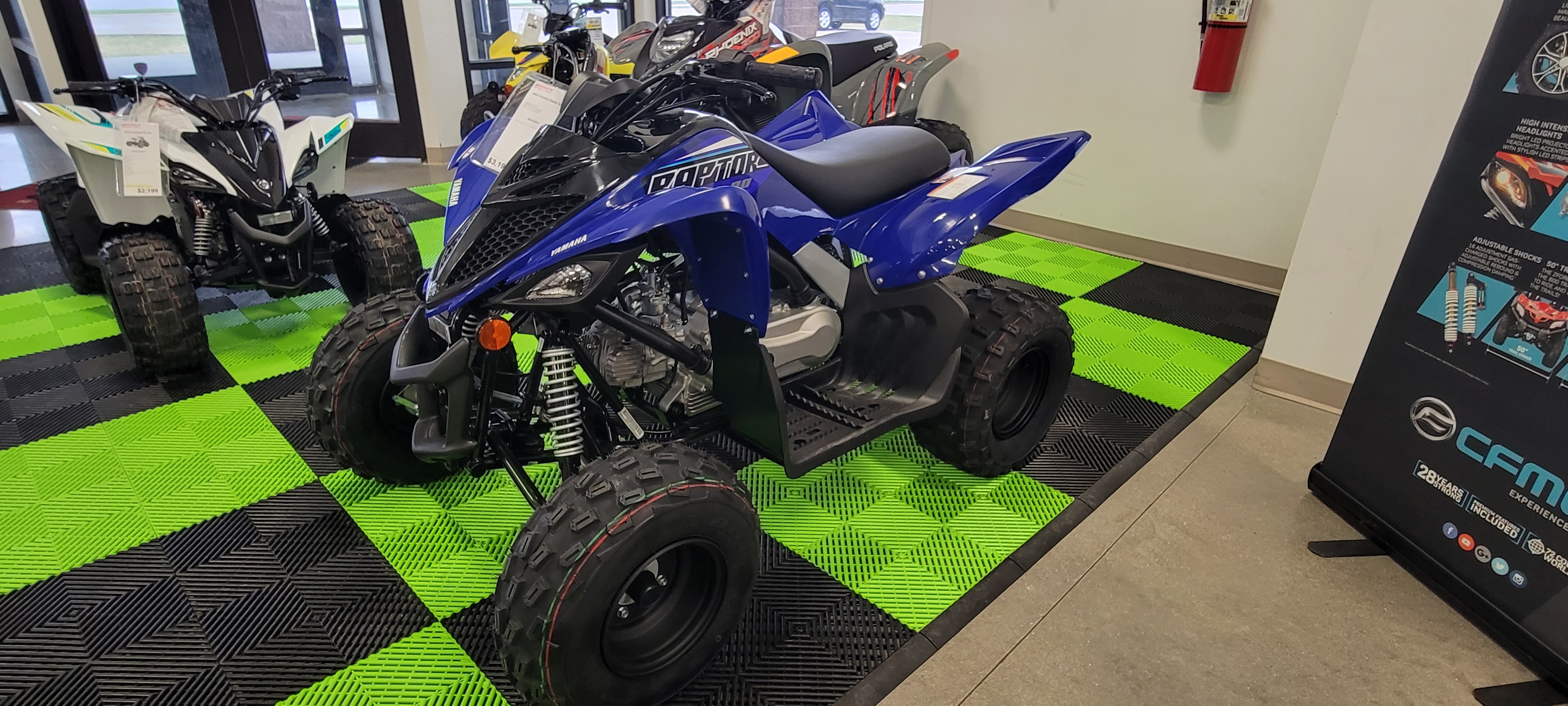 2022 Yamaha Raptor 90 at Brenny's Motorcycle Clinic, Bettendorf, IA 52722