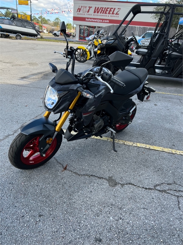 2024 Kawasaki Z125 PRO Base at Jacksonville Powersports, Jacksonville, FL 32225