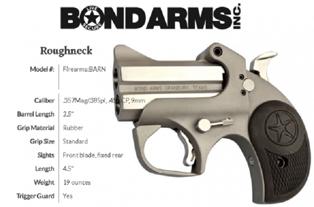 2021 Bond Arms Inc Handgun at Harsh Outdoors, Eaton, CO 80615