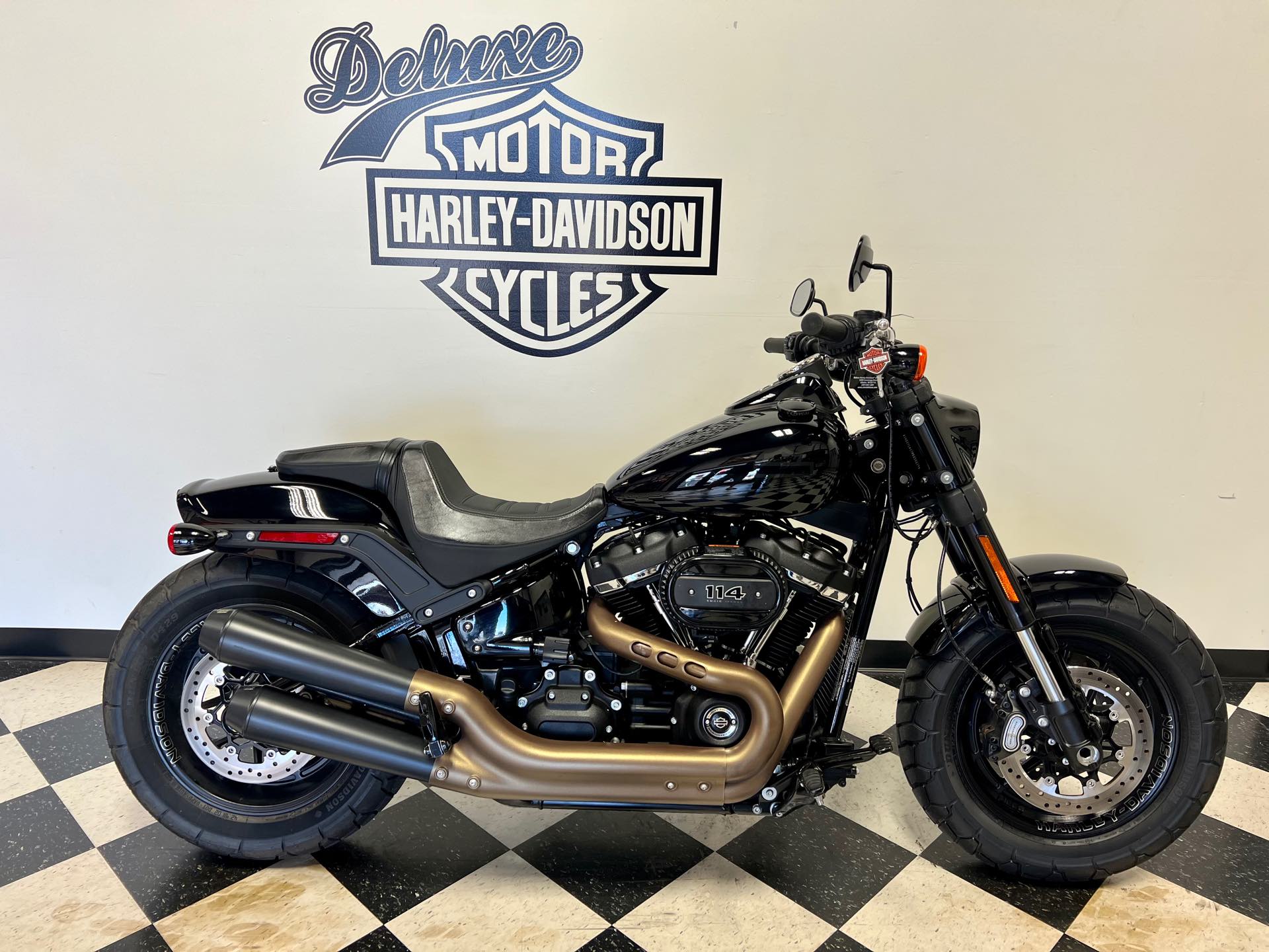 2021 Harley-Davidson Cruiser FXFBS Fat Bob 114 at Deluxe Harley Davidson