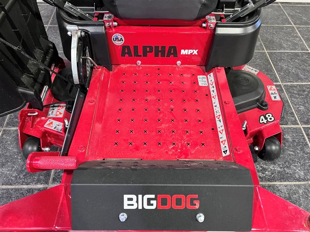 2022 BigDog Mower Co Alpha MPX Alpha MPX 48 at Cycle Max