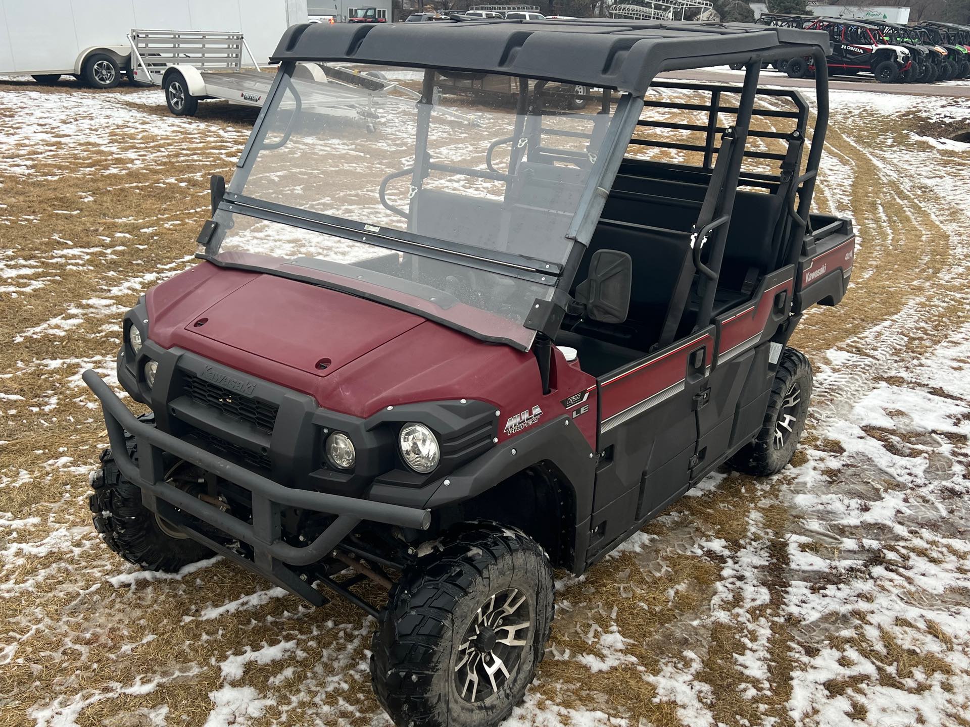 2016 Kawasaki Mule PRO-FXT EPS LE at Interlakes Sport Center