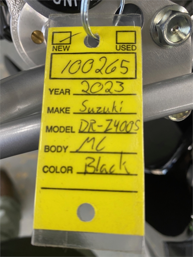2023 Suzuki DR-Z 400S Base at Shreveport Cycles
