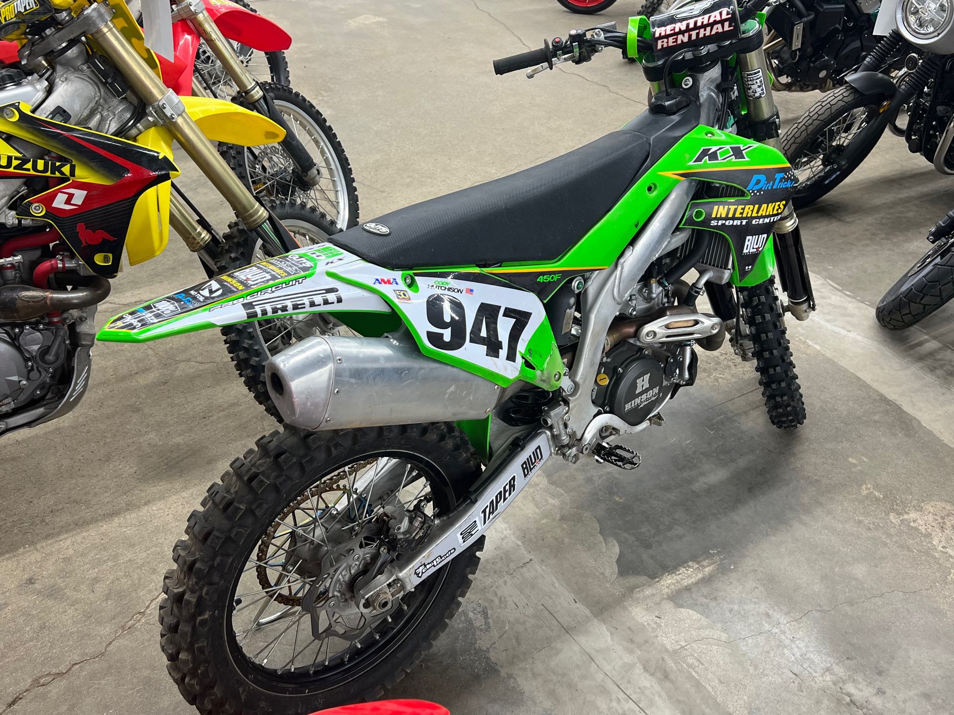 2022 Kawasaki KX 450 at Interlakes Sport Center