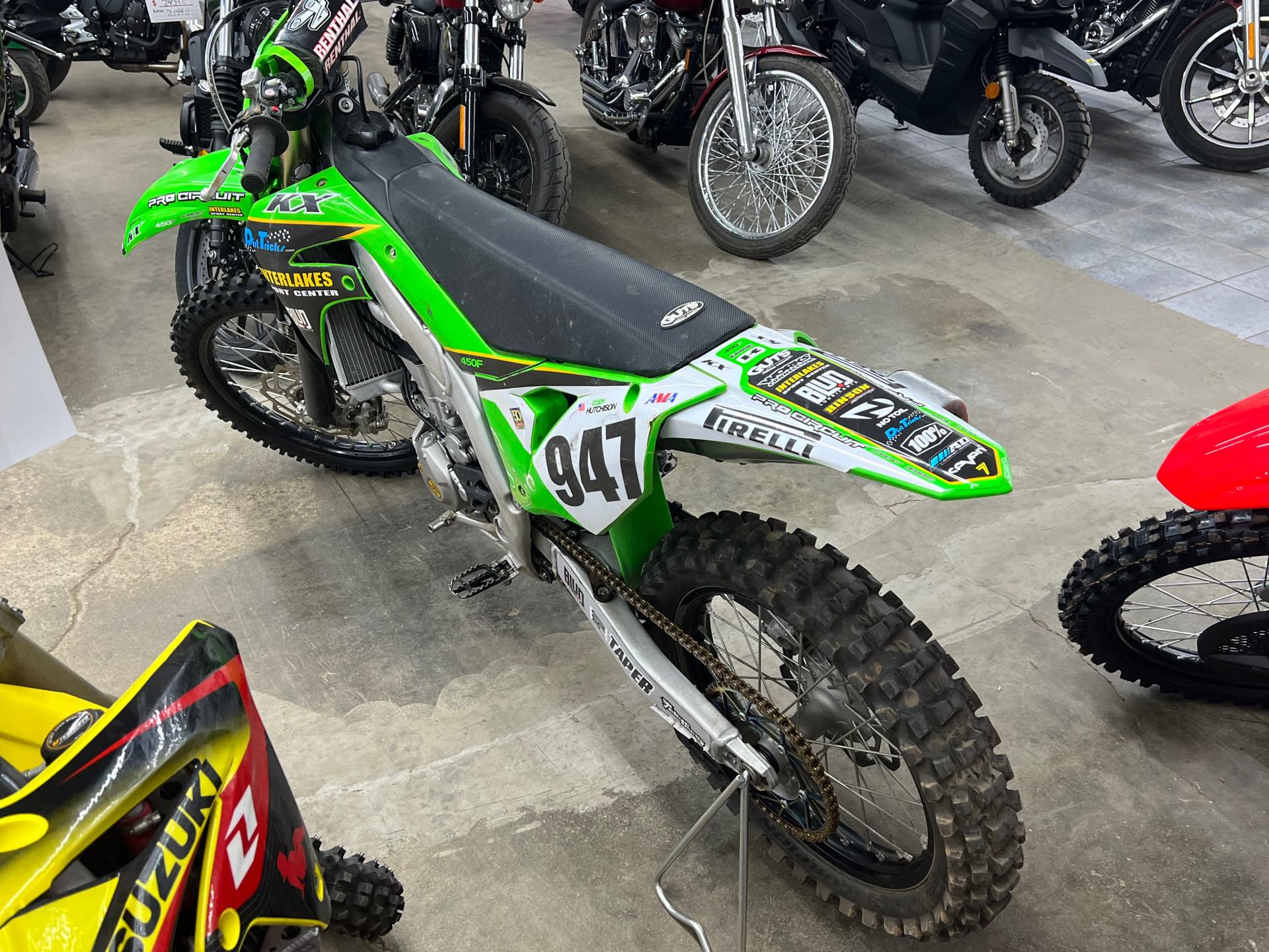 2022 Kawasaki KX 450 at Interlakes Sport Center