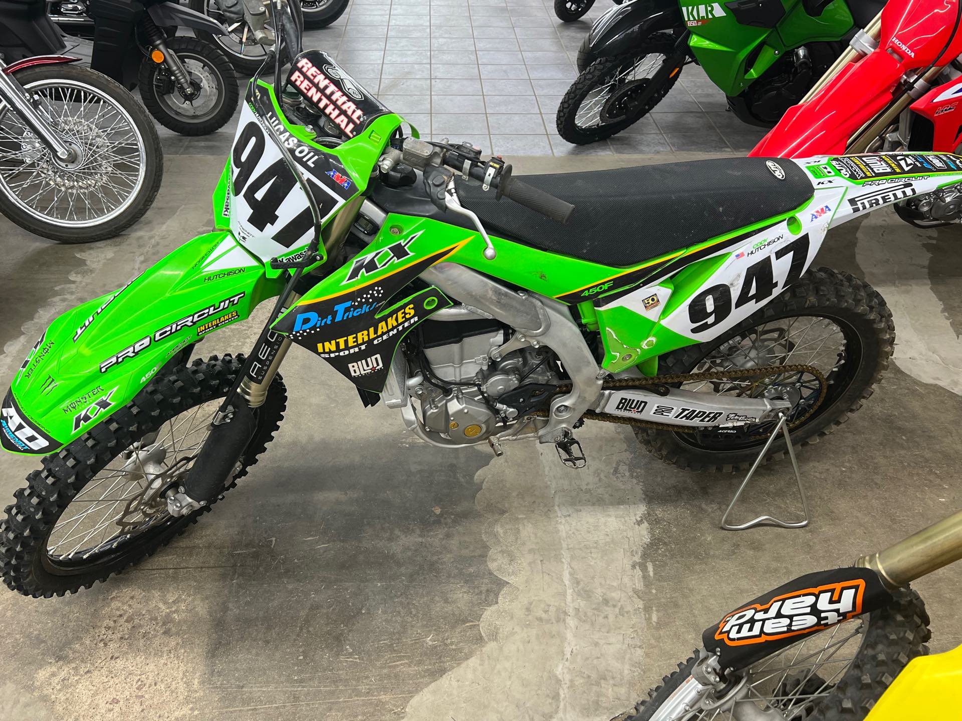 2022 Kawasaki KX 450 at Interlakes Sport Center