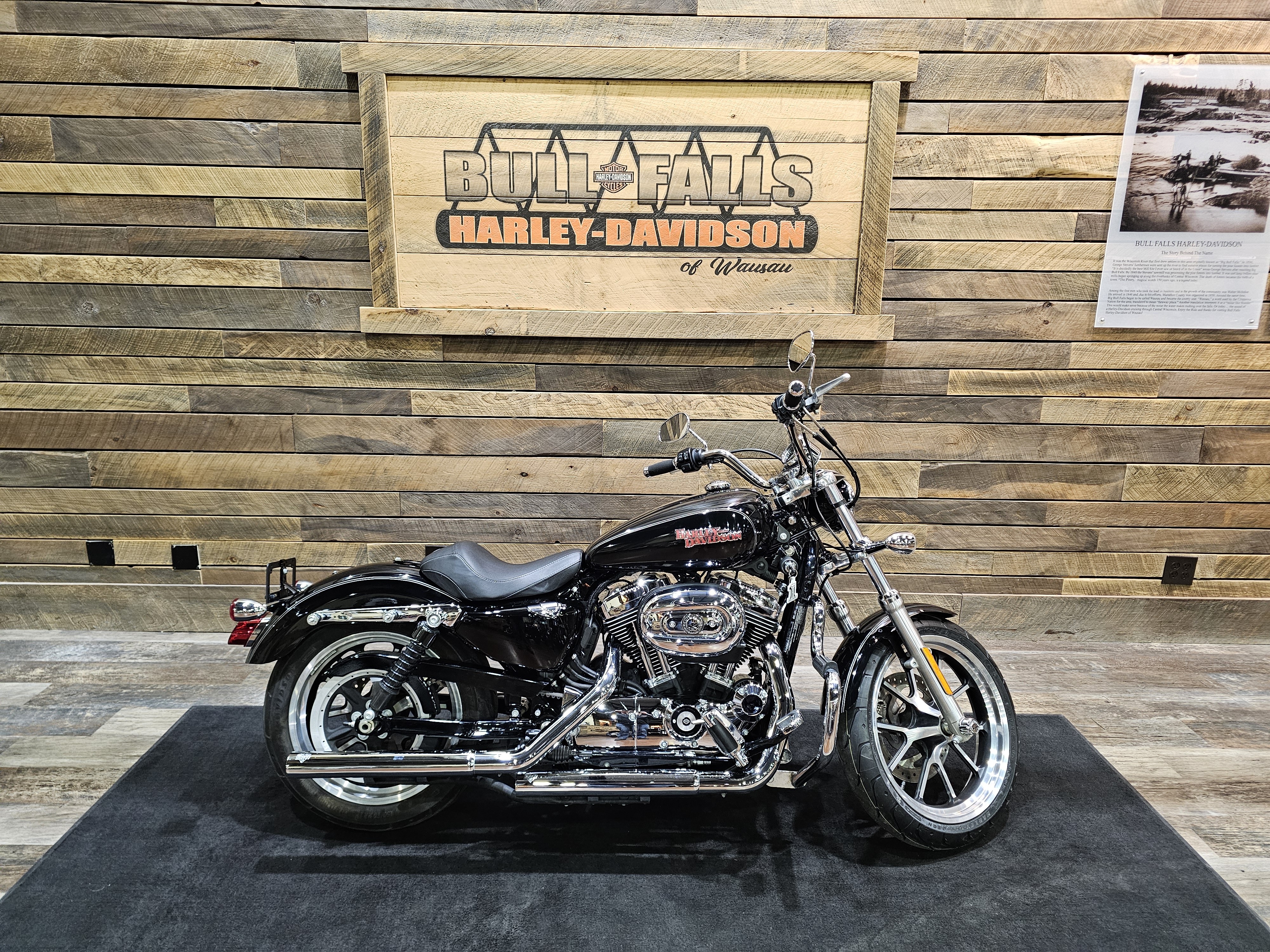 2016 Harley-Davidson Sportster SuperLow 1200T at Bull Falls Harley-Davidson