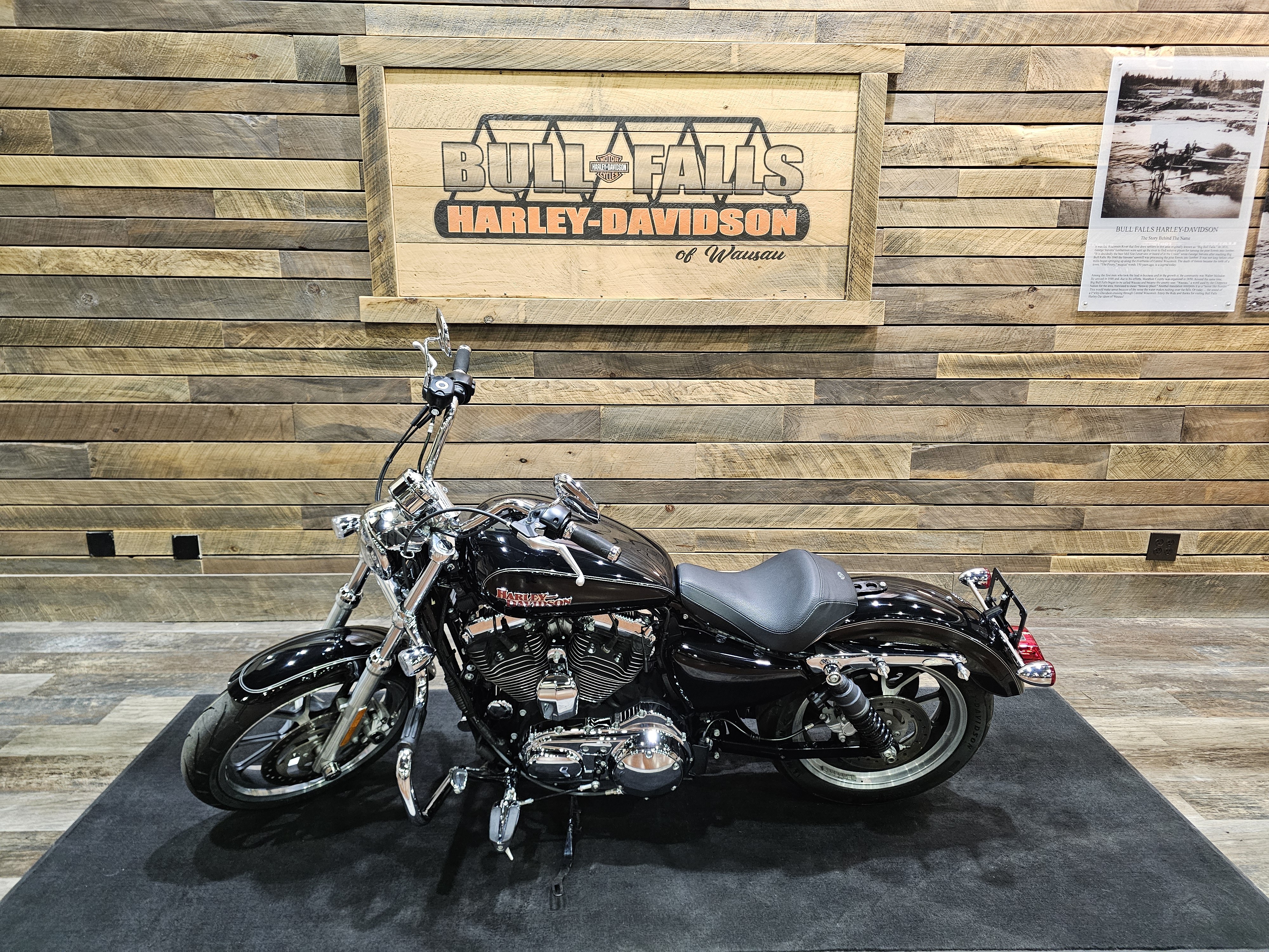 2016 Harley-Davidson Sportster SuperLow 1200T at Bull Falls Harley-Davidson