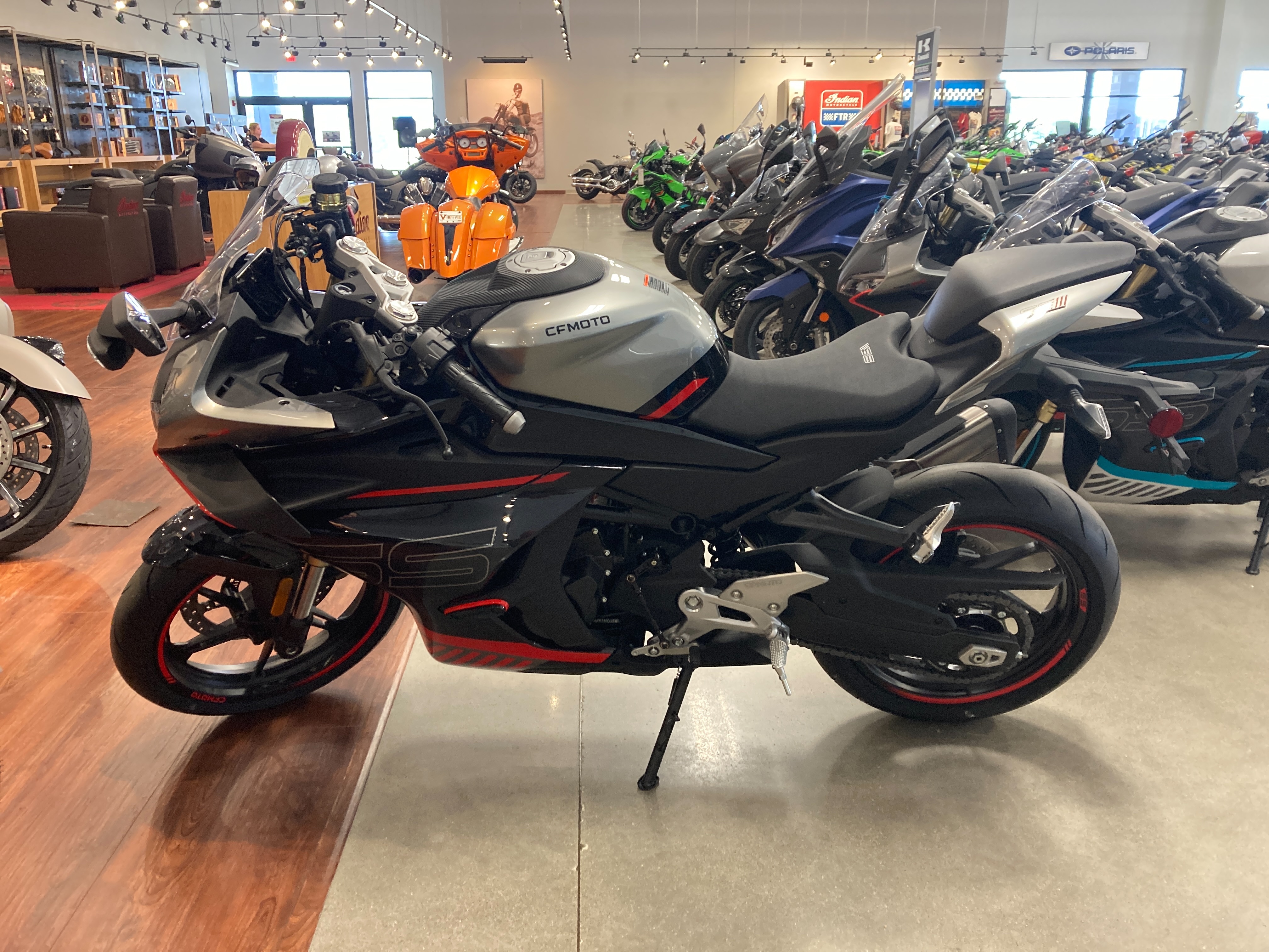 2023 CFMOTO 450 SS at Brenny's Motorcycle Clinic, Bettendorf, IA 52722