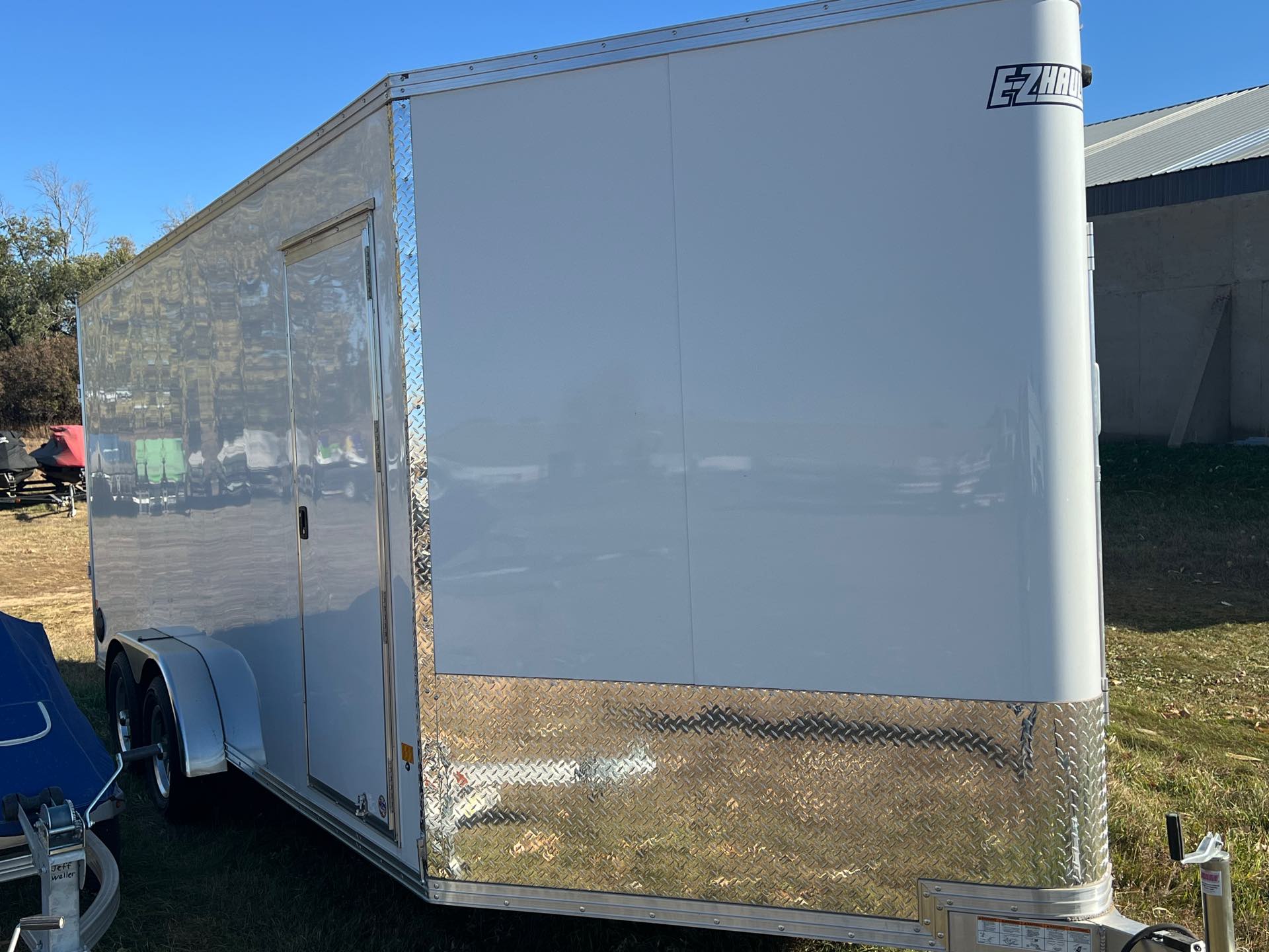 2025 EZ HAULER EZEC 7.4X18 at Interlakes Sport Center