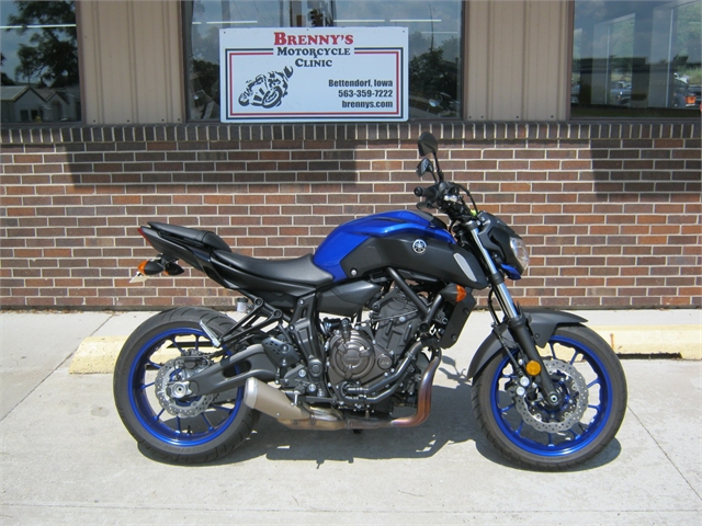2018 Yamaha MT-07 07 at Brenny's Motorcycle Clinic, Bettendorf, IA 52722
