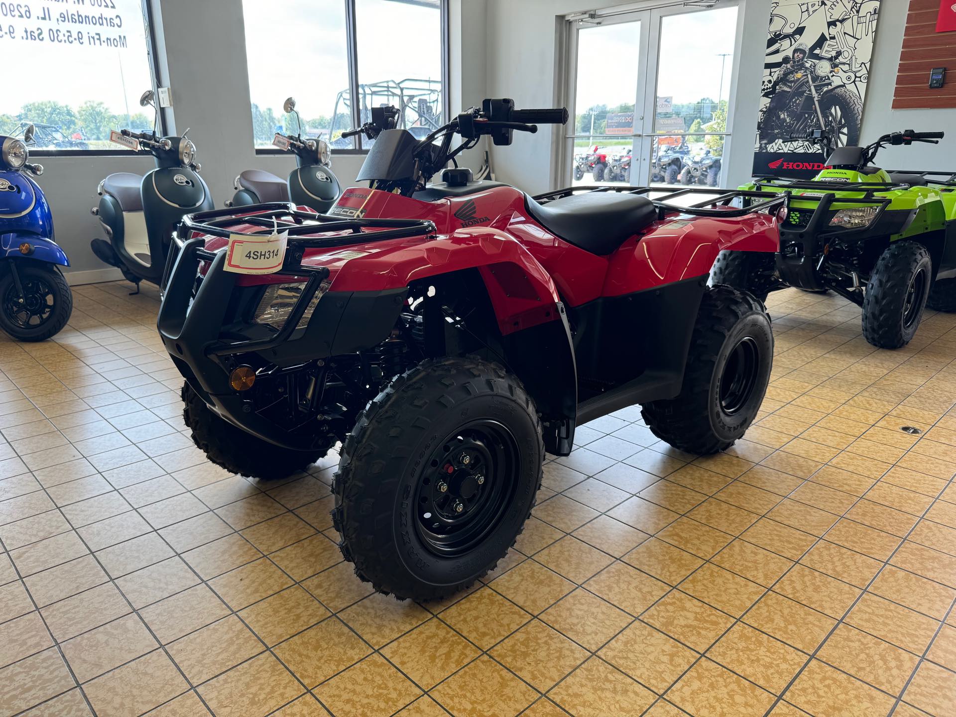 2023 Honda FourTrax Recon ES at Southern Illinois Motorsports