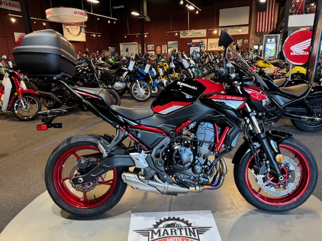 2024 Kawasaki Z650 ABS at Martin Moto