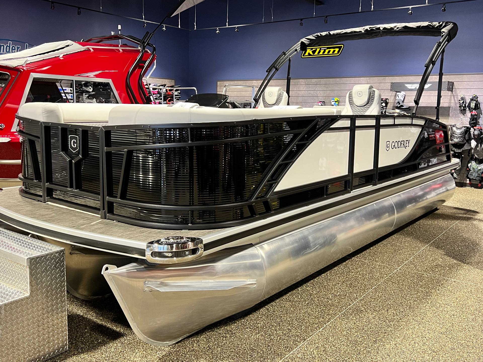 2022 Godfrey Pontoons Monaco 235 DFL at Guy's Outdoor Motorsports & Marine