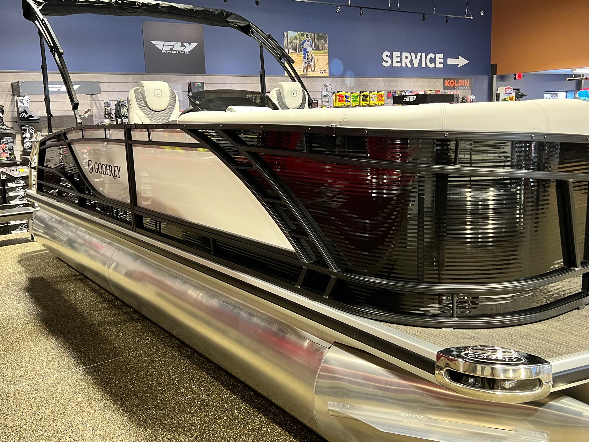 2022 Godfrey Pontoons Monaco 235 DFL at Guy's Outdoor Motorsports & Marine