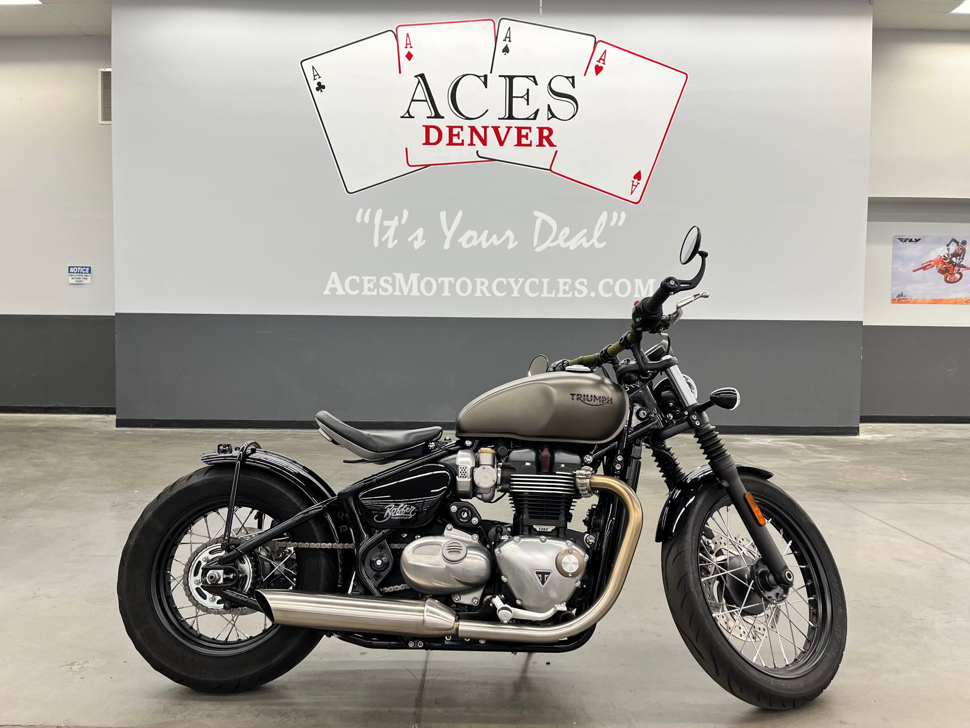 2017 Triumph Bonneville Bobber Base at Aces Motorcycles - Denver